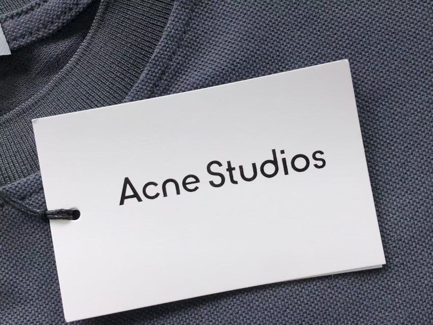 Camiseta Acne Studios Refined Script Print