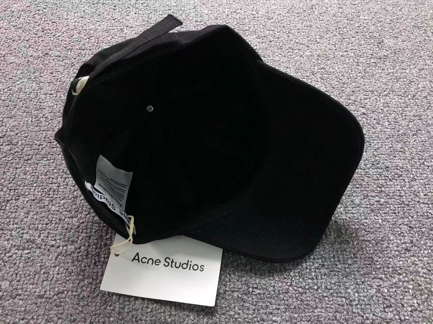 Boné Acne Studios Face Patch