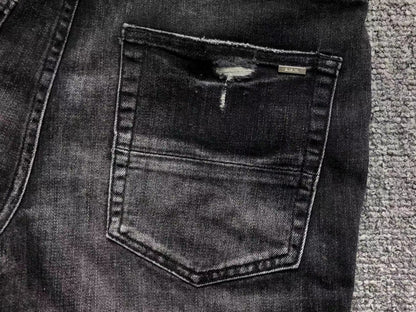 Calça Jeans AMIRI Distressed Black