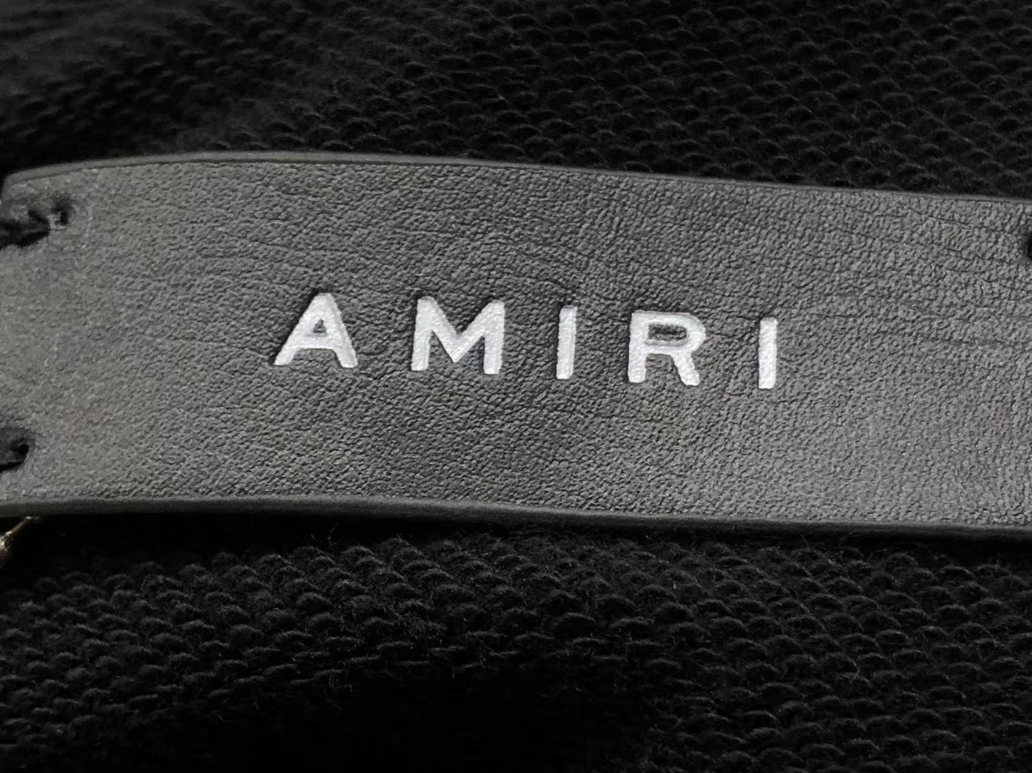 Moletom AMIRI Split Stripe Monogram Hoodie
