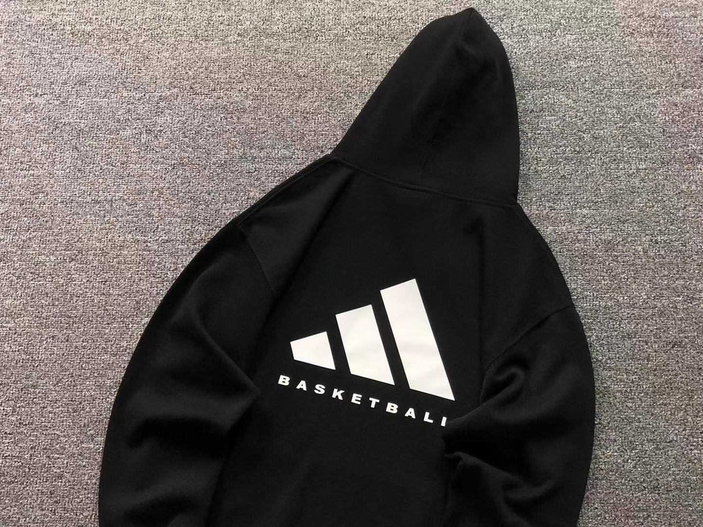Moletom Adidas Basketball Back Logo Hoodie