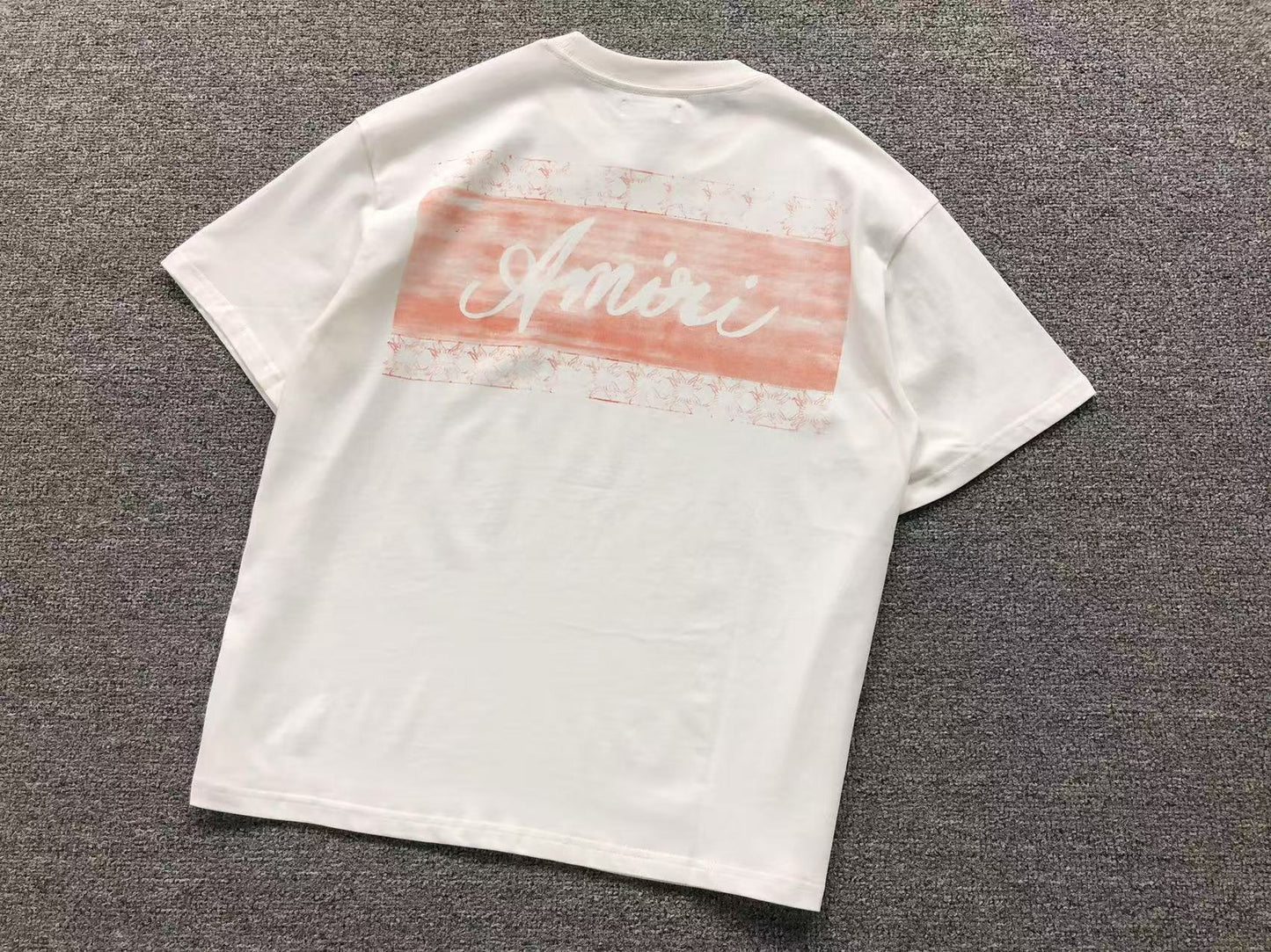 Camiseta AMIRI Vintage Script Back Logo
