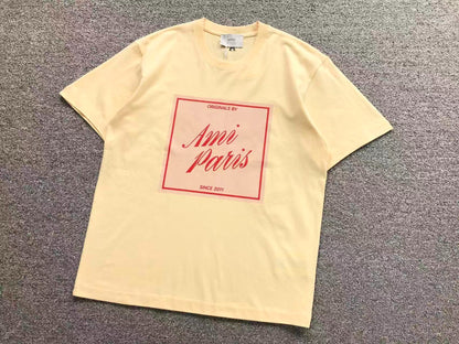 Camiseta AMI Paris Originals Box Logo Tee