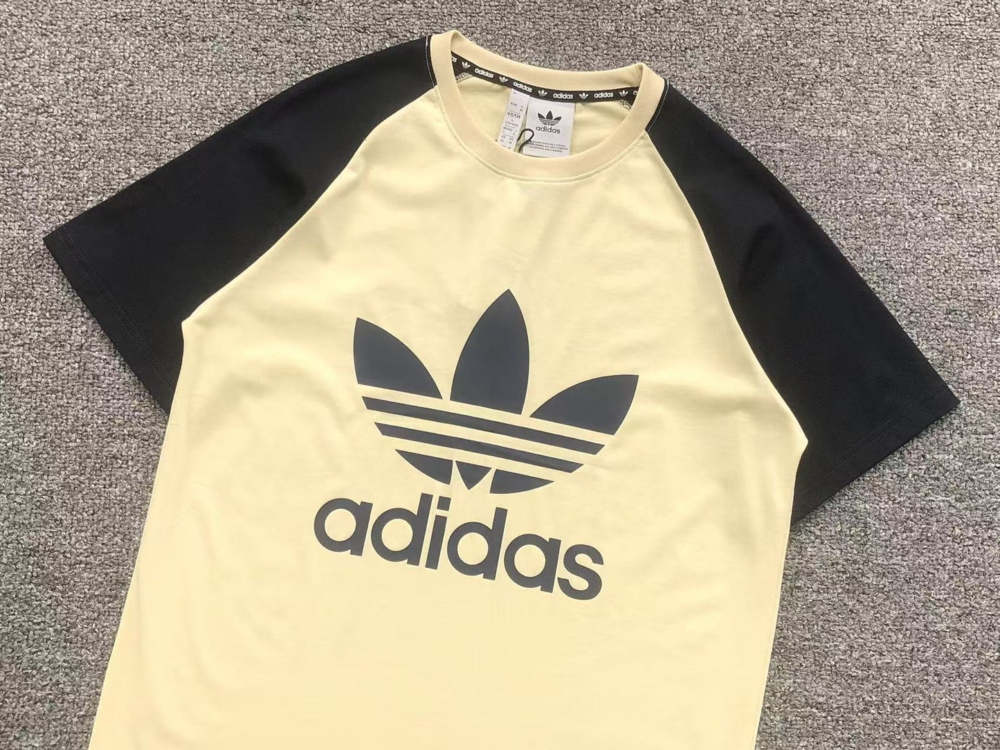 Camiseta Adidas Trefoil Raglan Contrast