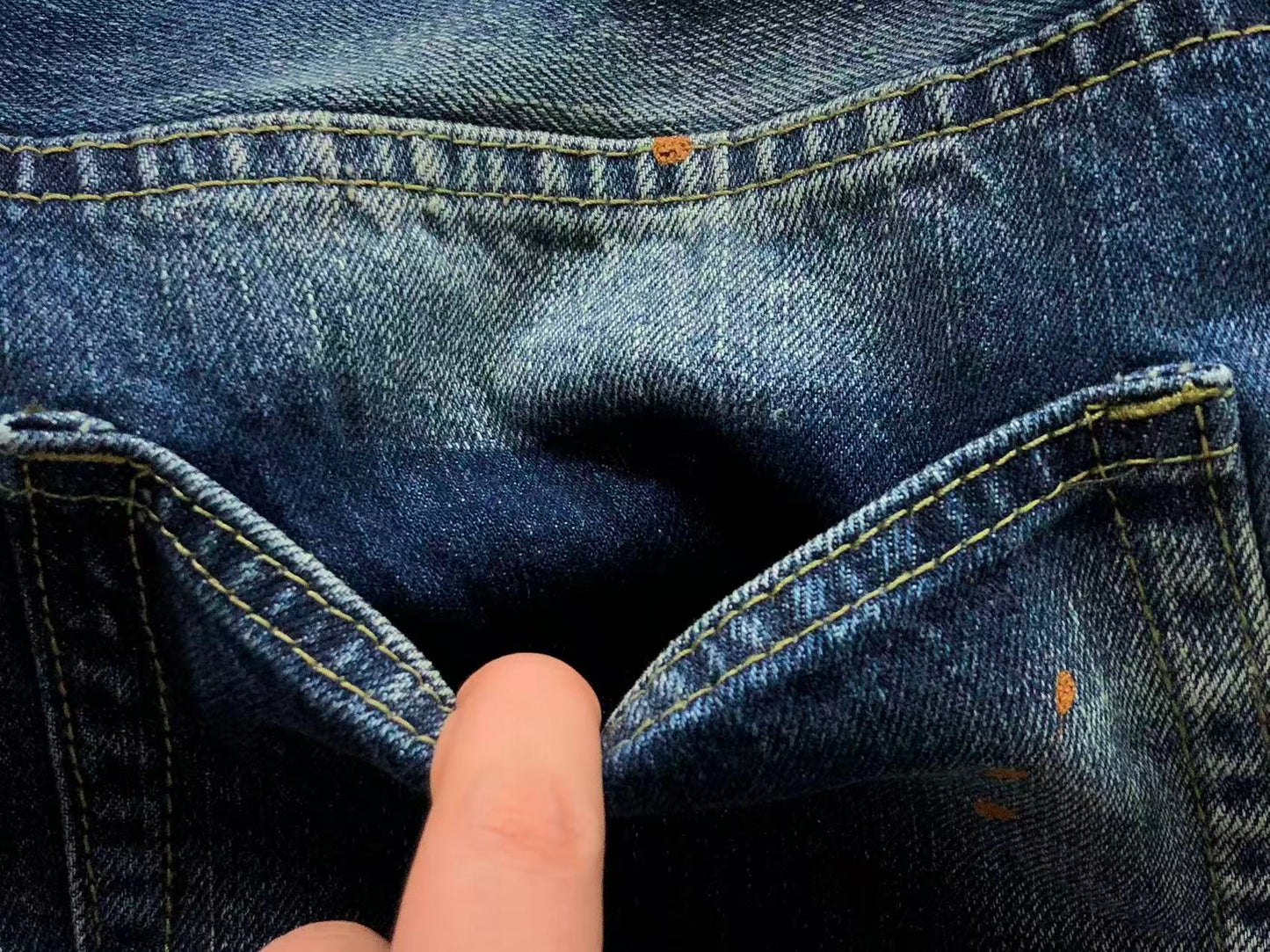 Calça Acne Studios Midnight Fade Denim