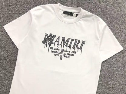 Camiseta AMIRI Drip Logo Arts