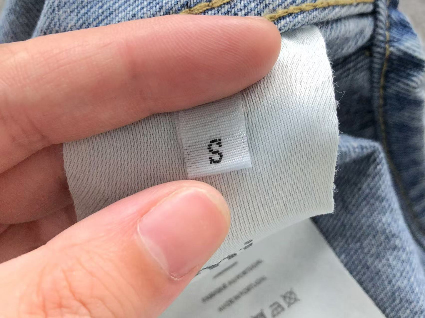 Camisa AMI Paris Denim Cropped Logo Coração