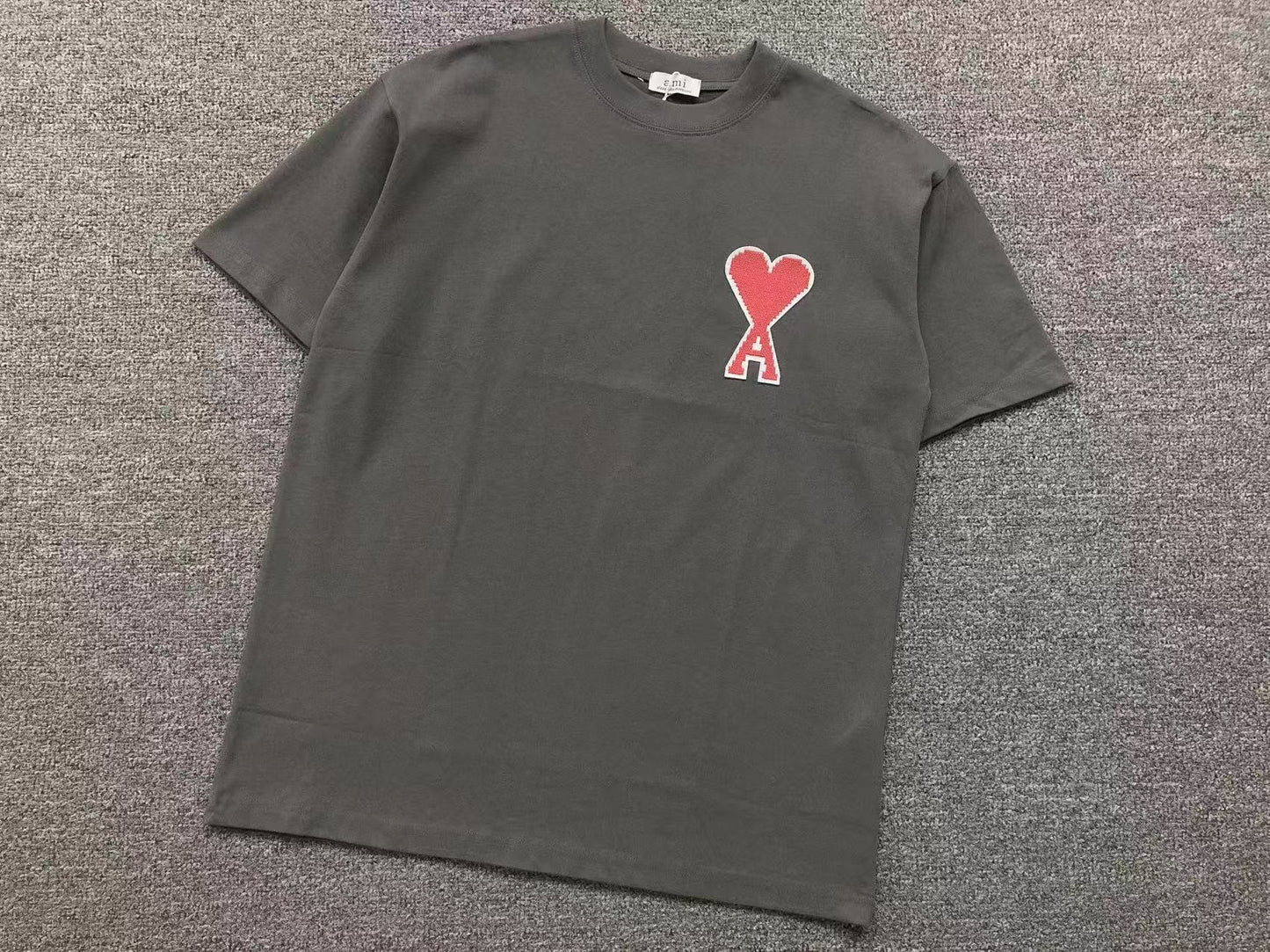 Camiseta AMI Paris Big Heart Logo Classic