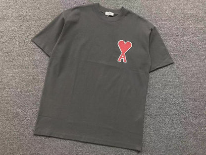 Camiseta AMI Paris Big Heart Logo Classic