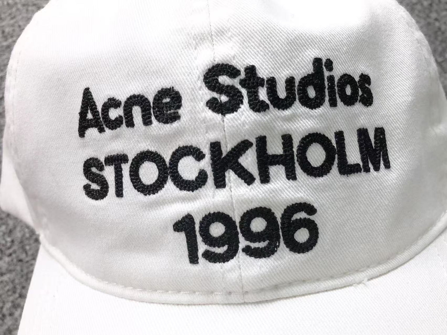 Boné Acne Studios Stockholm 1996 single
