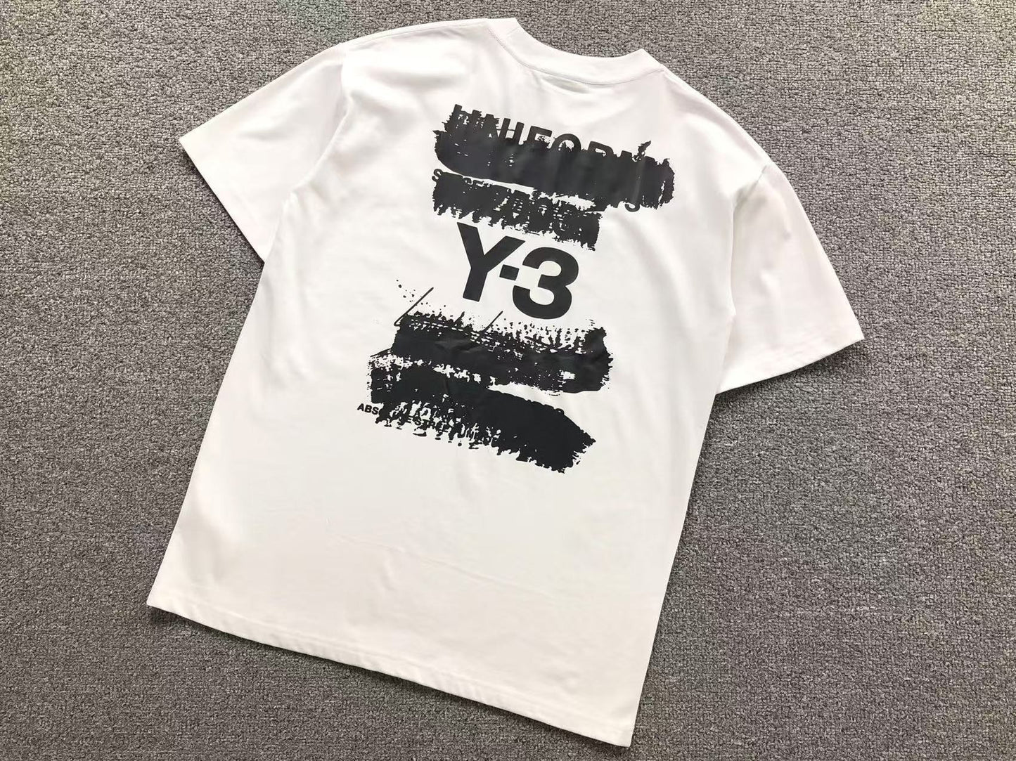 Camiseta Adidas Y-3 Distressed Brush