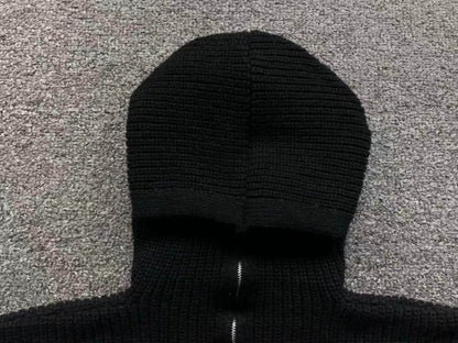 Suéter AMI Paris Knit Half-Zip Coração Minimal