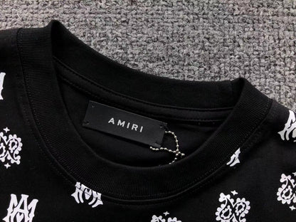 Camiseta AMIRI Monogram Pattern All Ove
