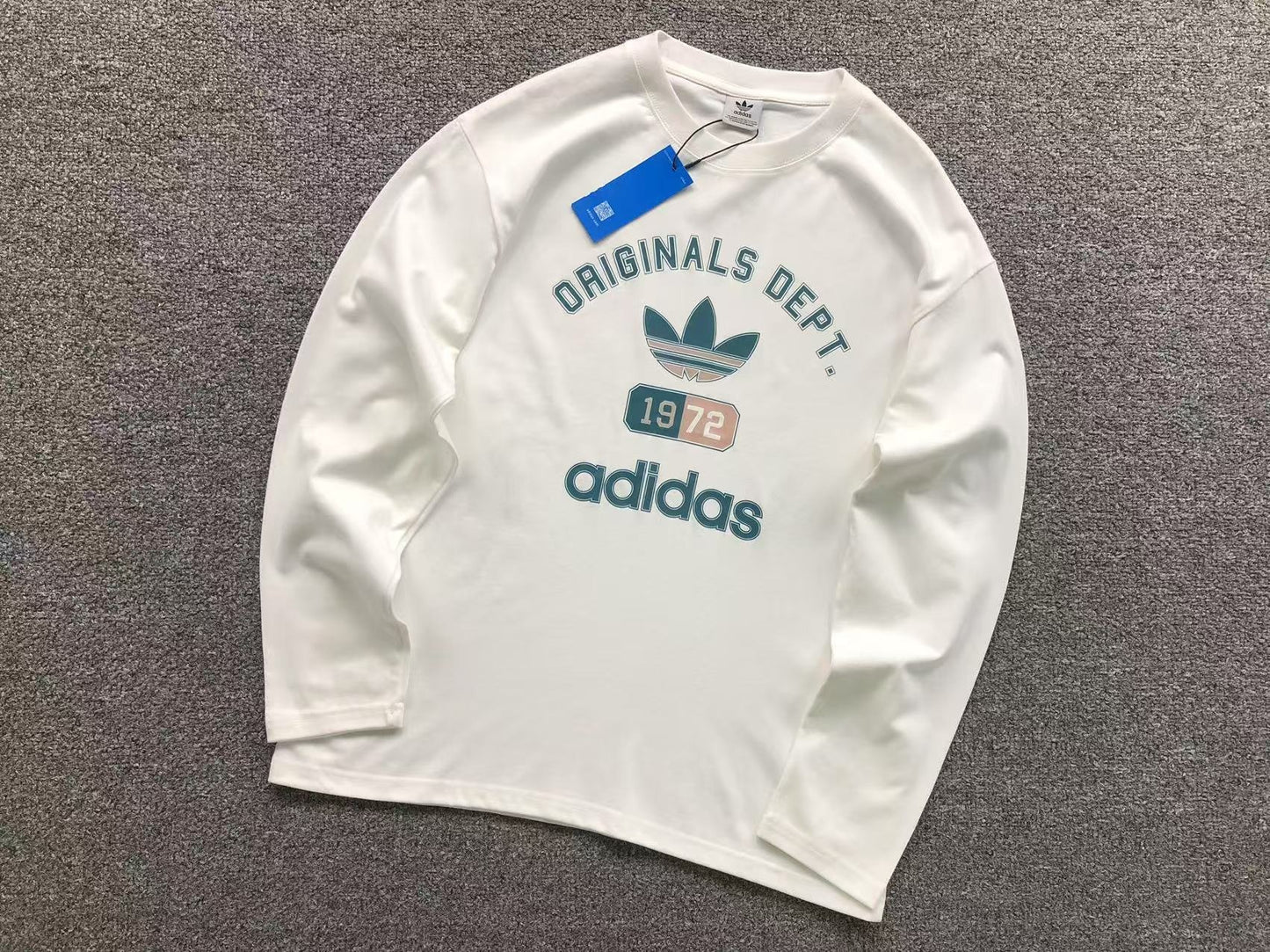 Camiseta Manga Longa Adidas Dept 1972 Vintage