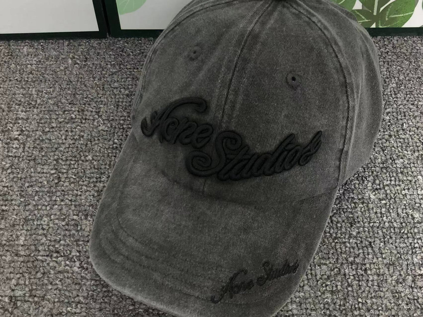 Boné Acne Studios Vintage Letter