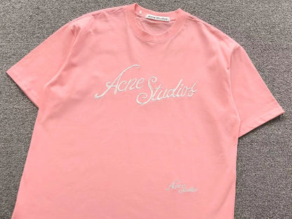 Camiseta Acne Studios Embroidered Script Logo