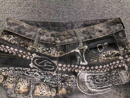 Calça Acne Studios Paisley Archive Denim