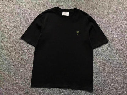 Camiseta AMI Paris Mini Heart Logo Minimal