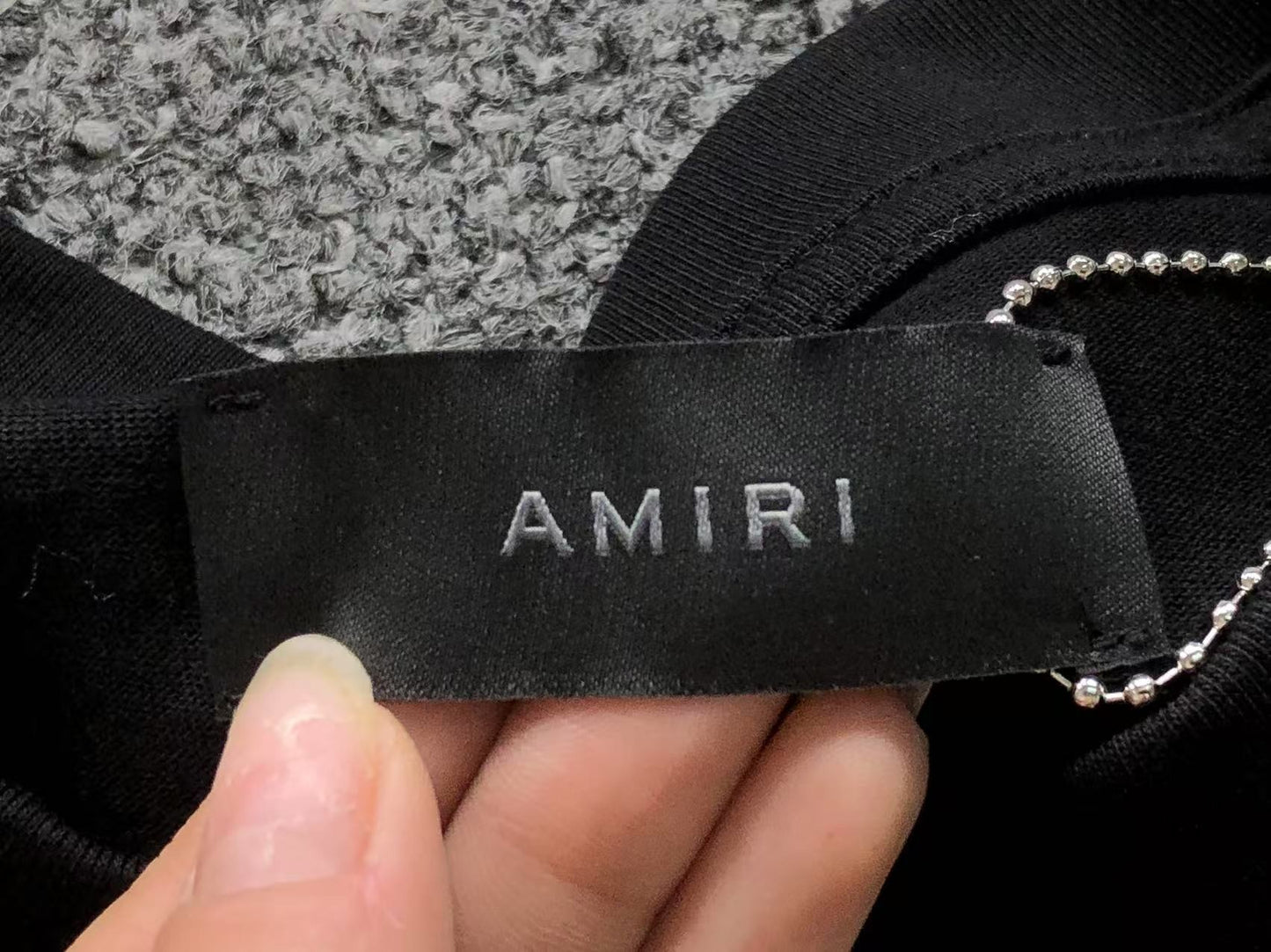 Camiseta AMIRI Varsity Letter Patch