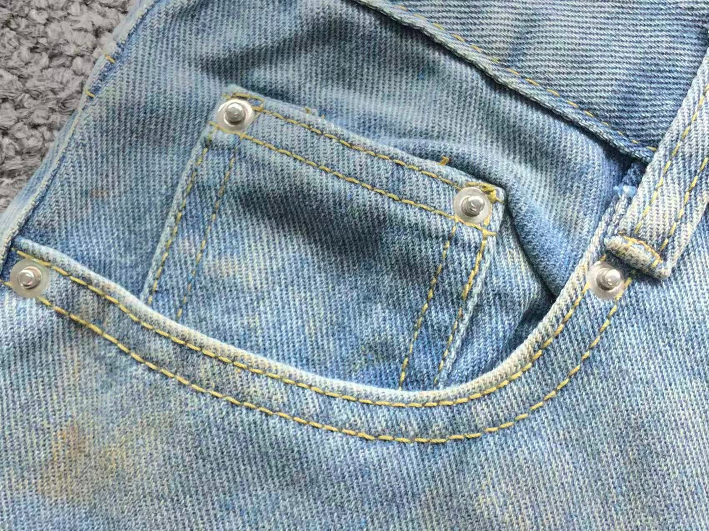 Calça Acne Studios Mud Wash Jeans