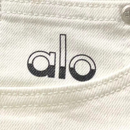 Calça ALO jeans reta branco