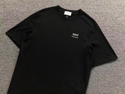 Camiseta AMI Paris Signature Small Logo
