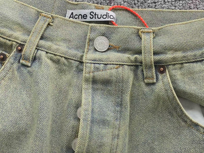 Calça Acne Studios Dirty Olive Denim