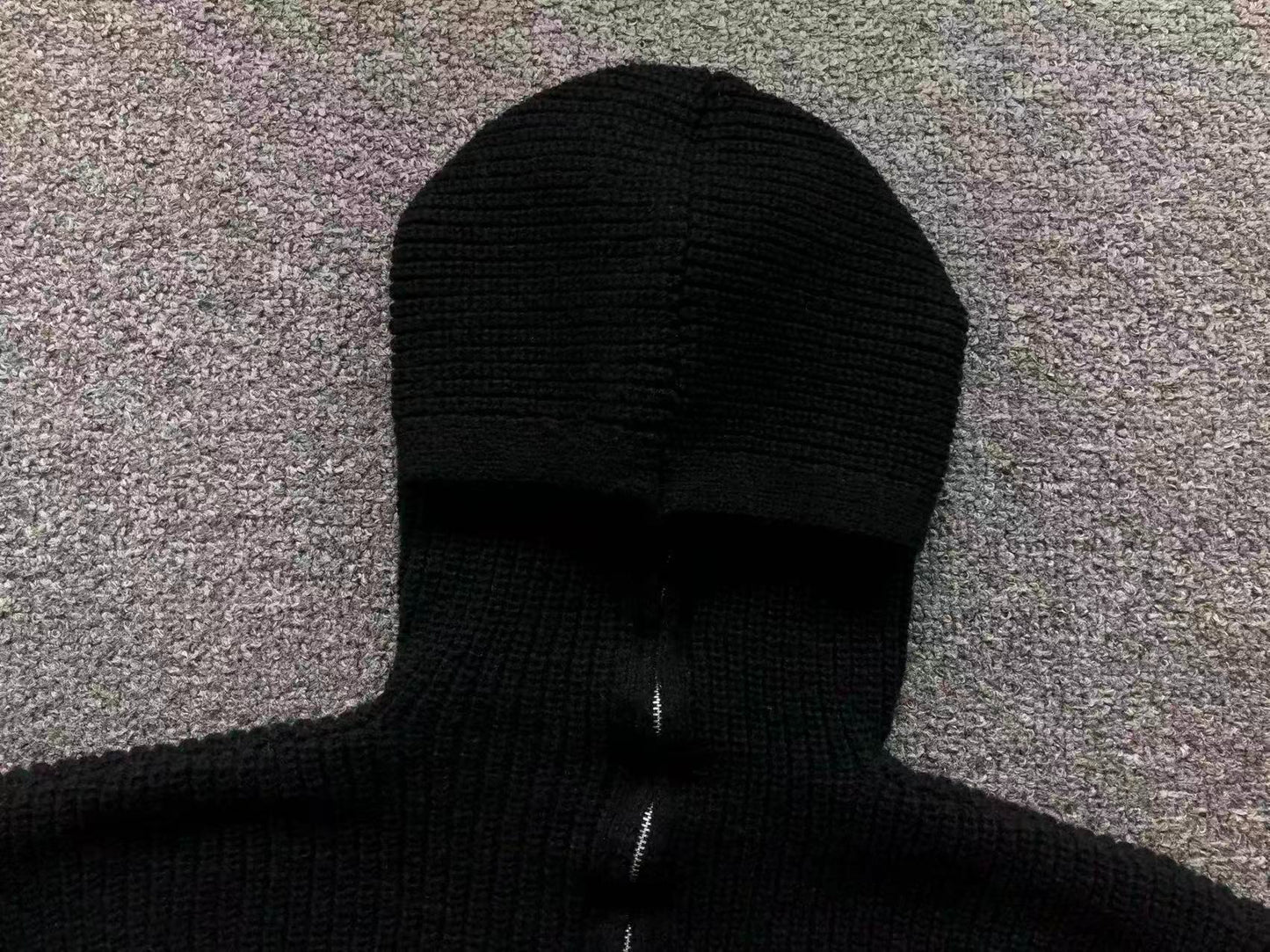 Suéter AMI Paris Knit Half-Zip Coração Minimal