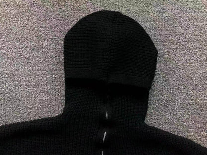 Suéter AMI Paris Knit Half-Zip Coração Minimal