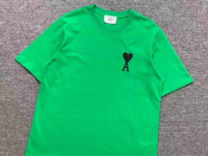 Camiseta AMI Paris Mini Heart Color Contrast