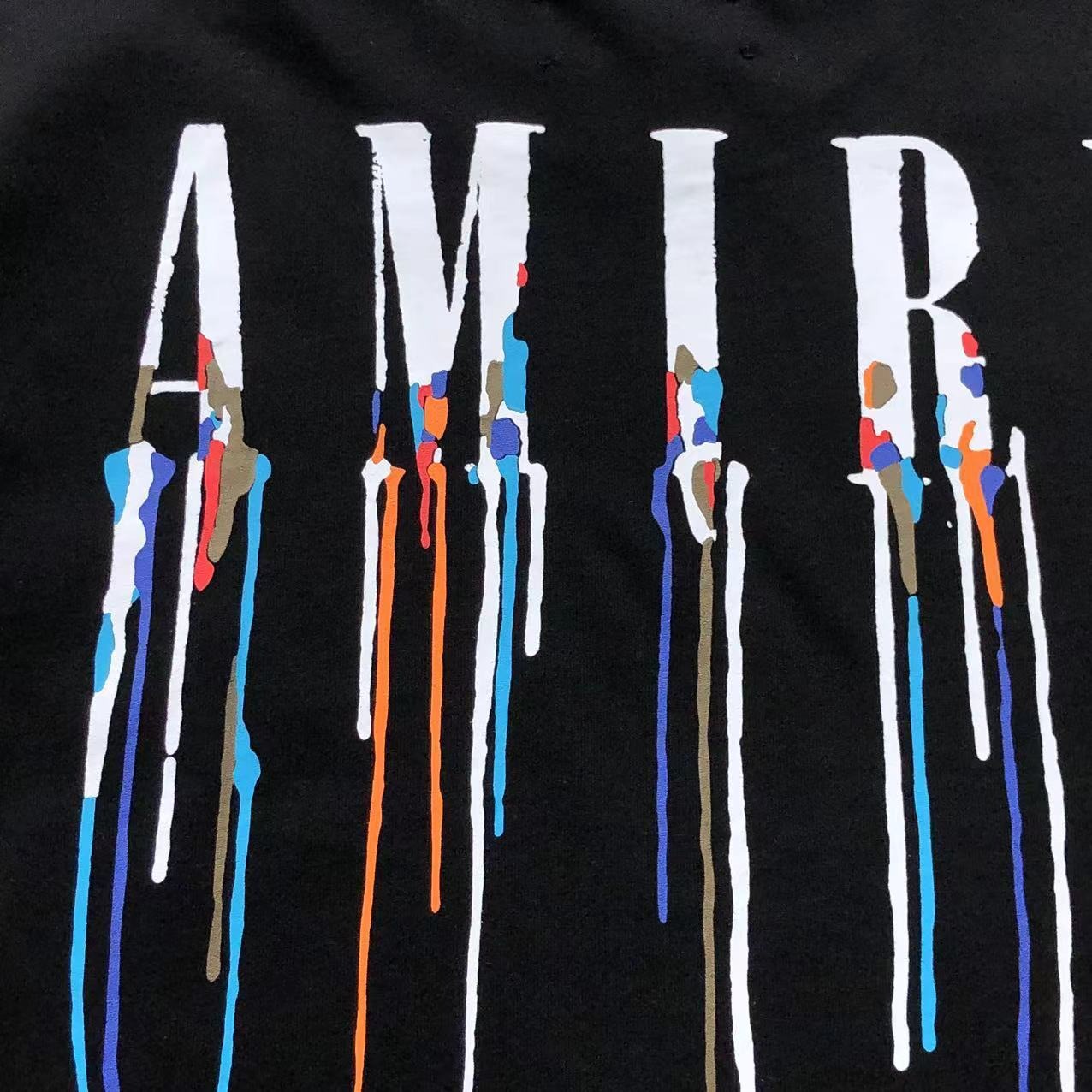 Camiseta AMIRI Drip Paint Logo