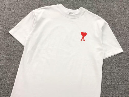 Camiseta AMI Paris Mini Heart Logo Classic