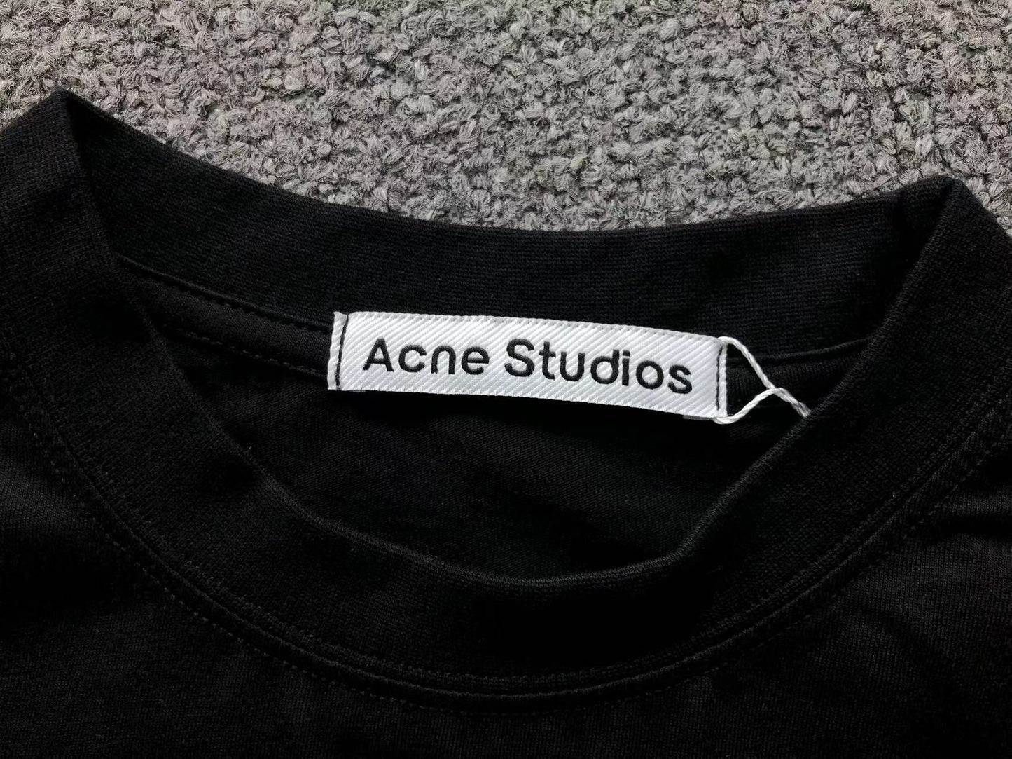 Camiseta Acne Studios Clean Badge Long Sleeve