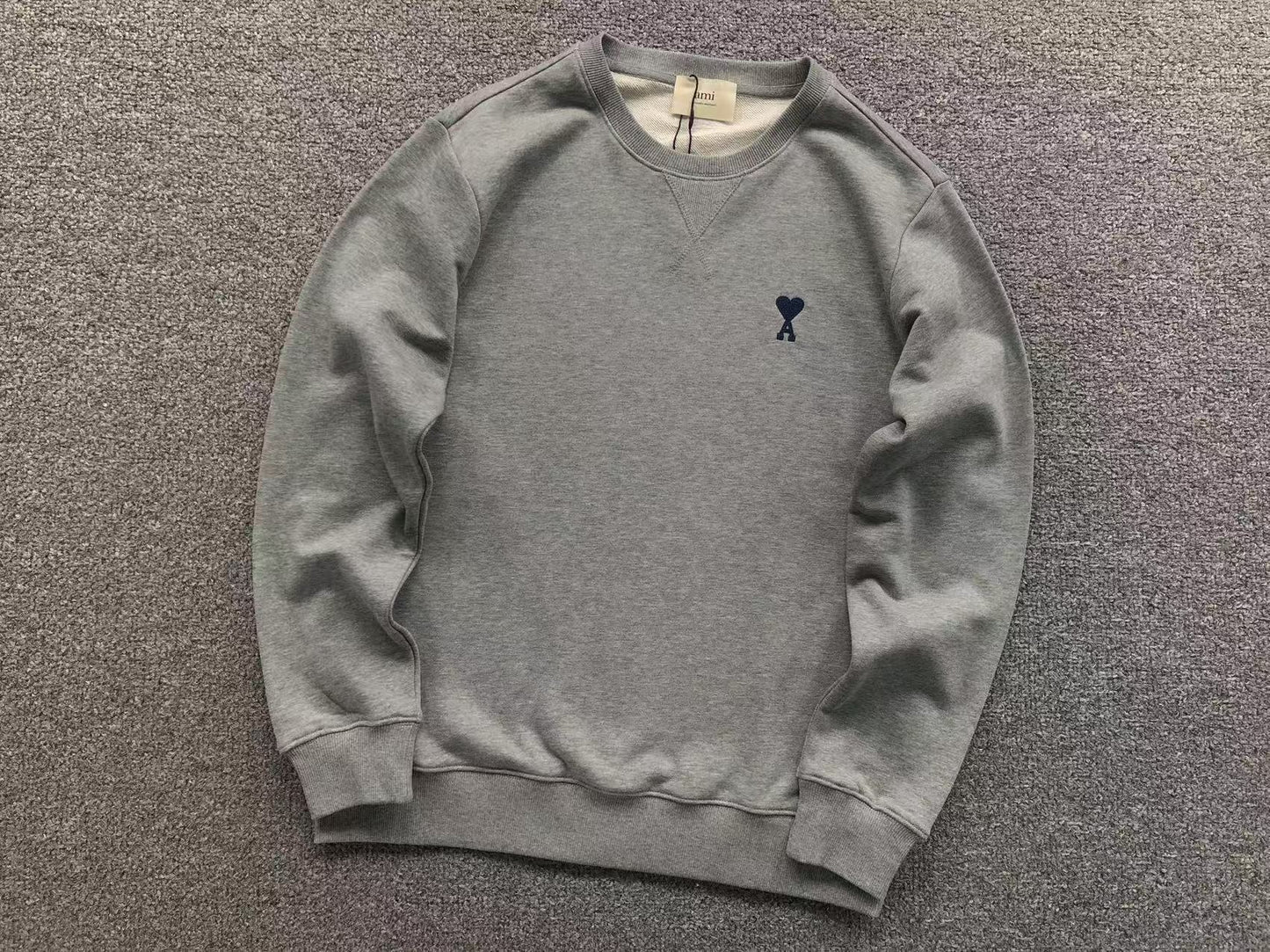 Moletom AMI Paris Crewneck Logo Ami de Cœur
