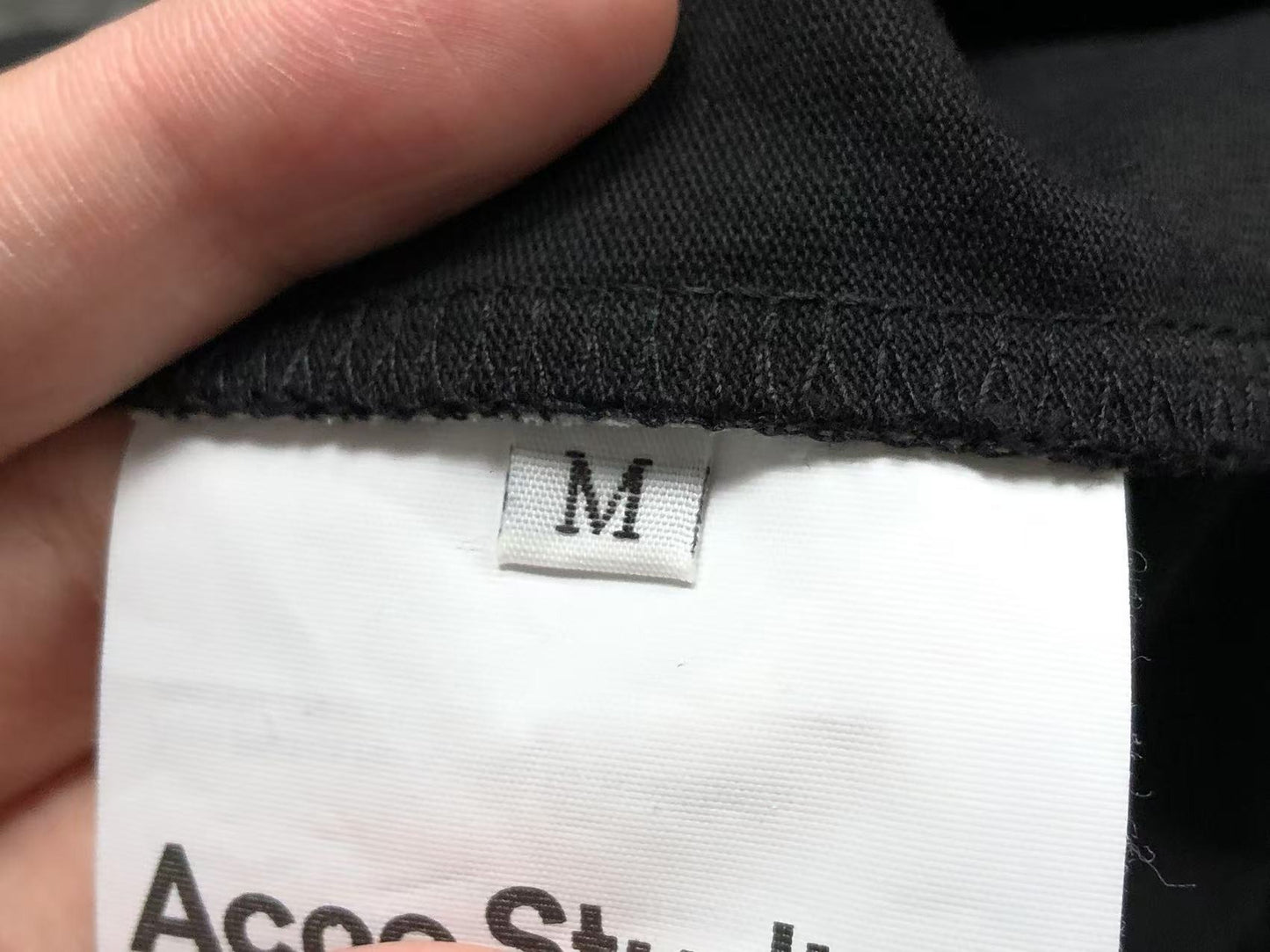 Camiseta Acne Studios Refined Signature
