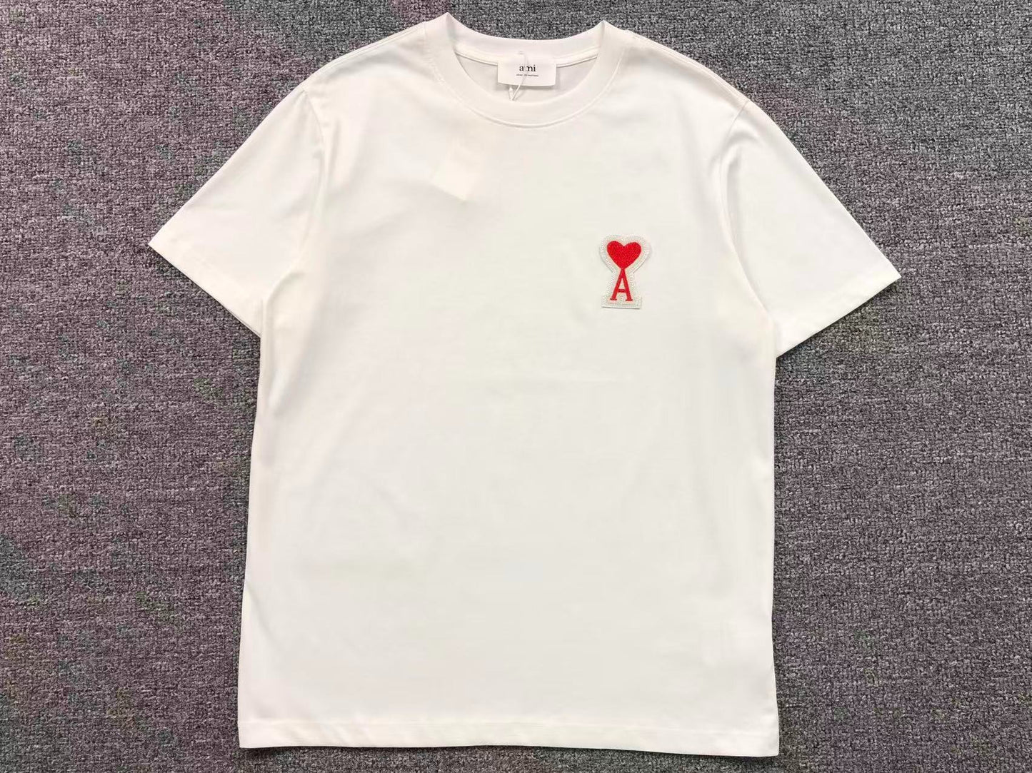 Camiseta AMI Paris Big Heart Signature