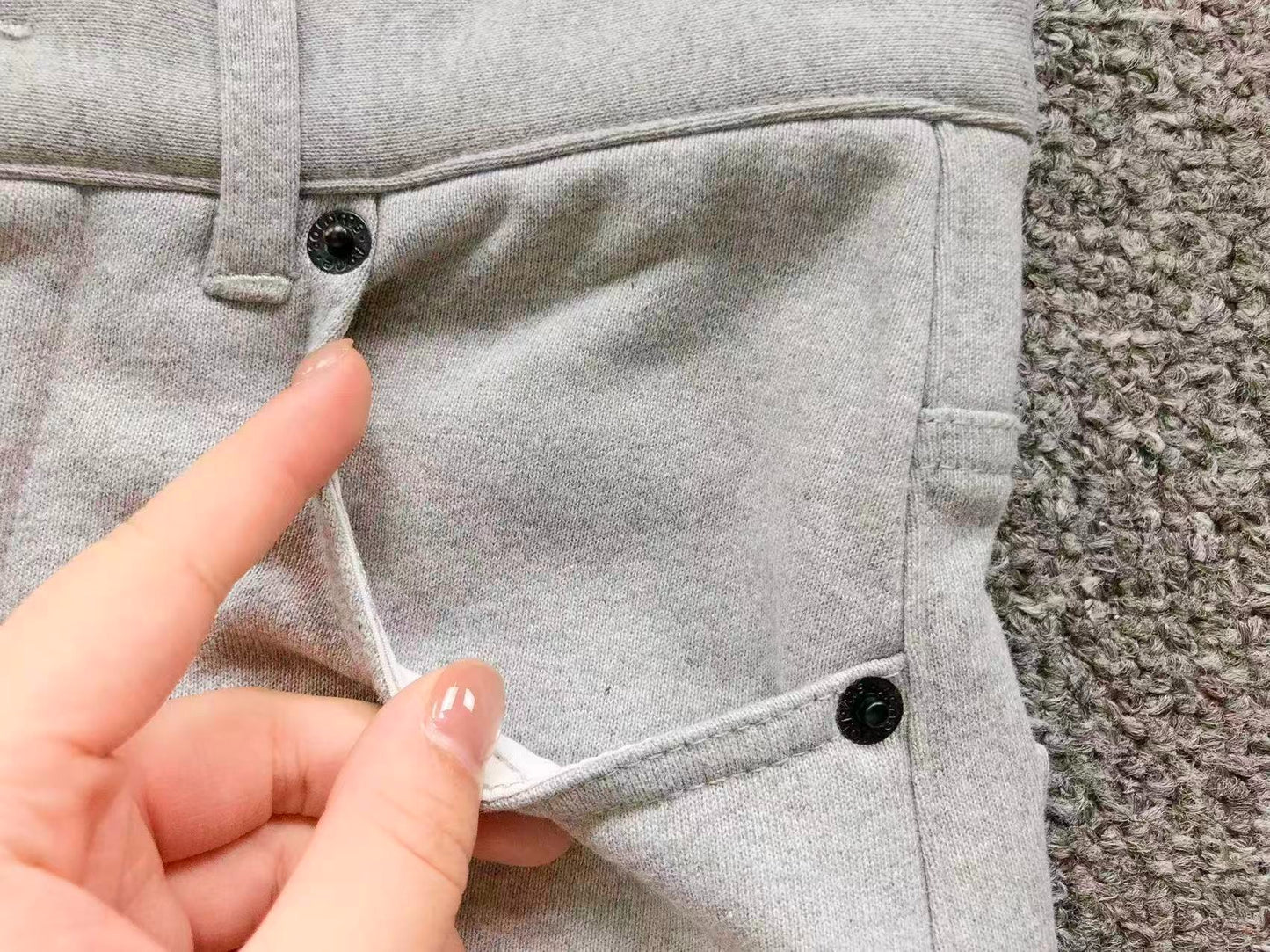 Calça Acne Studios Studio Grey Sweatpants