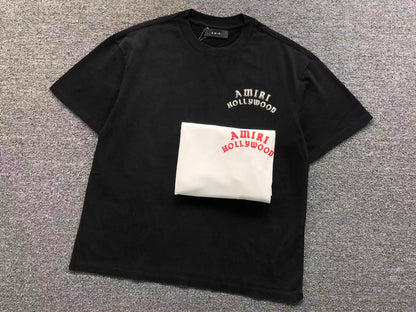 Camiseta AMIRI Hollywood Back Logo
