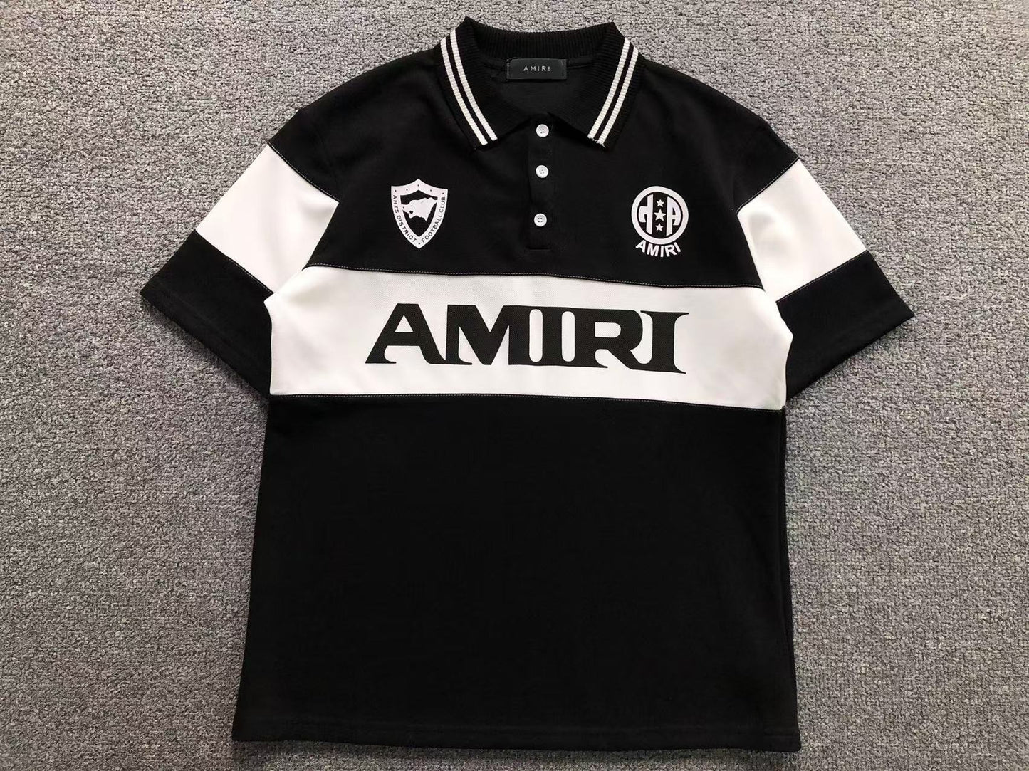 Camisa Polo AMIRI Crest Varsity