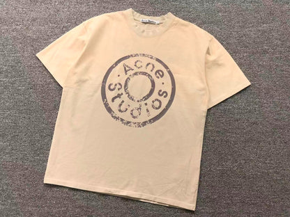 Camiseta Acne Studios Worn Circle Graphic