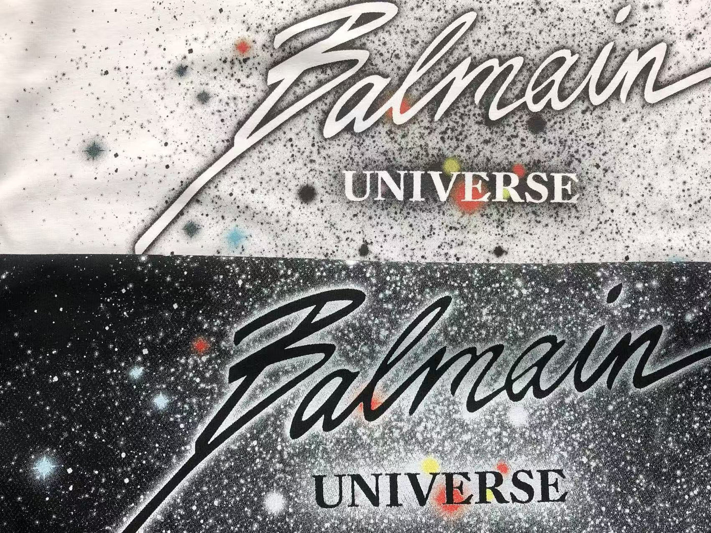 Camiseta Balmain Universe Graphic