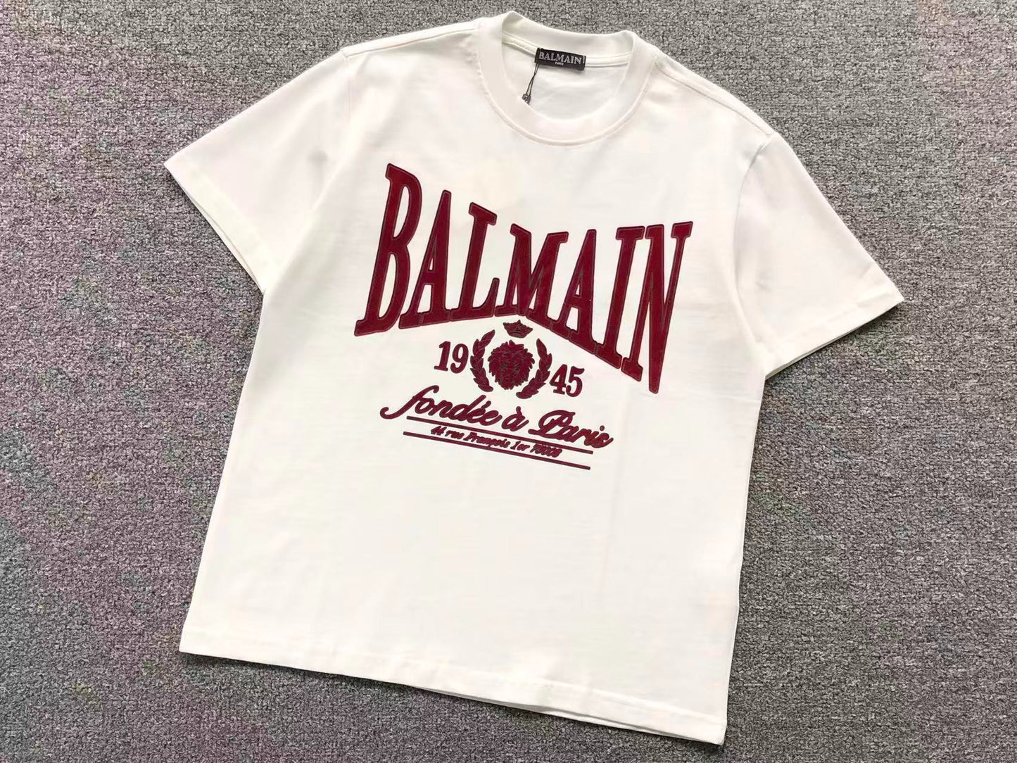 Camiseta Balmain Vintage Collegiate