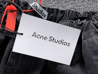 Short Acne Studios Washed Cargo Denim