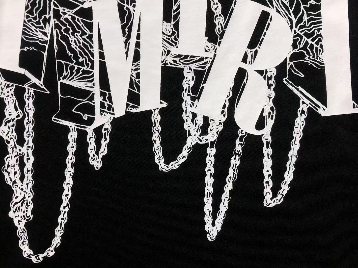 Camiseta AMIRI Broken Chain Logo