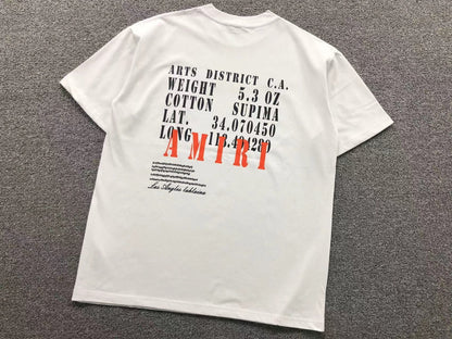 Camiseta AMIRI Arts District Label