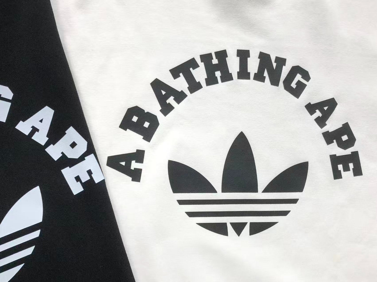Camiseta Adidas & Bathing Ape Arch Logo White