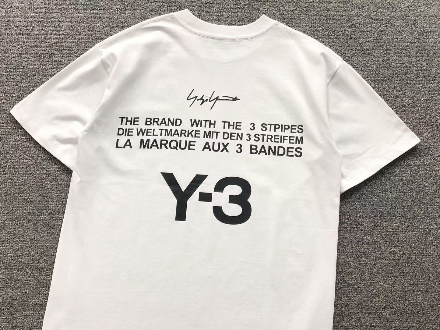 Camiseta Adidas Y-3 Statement