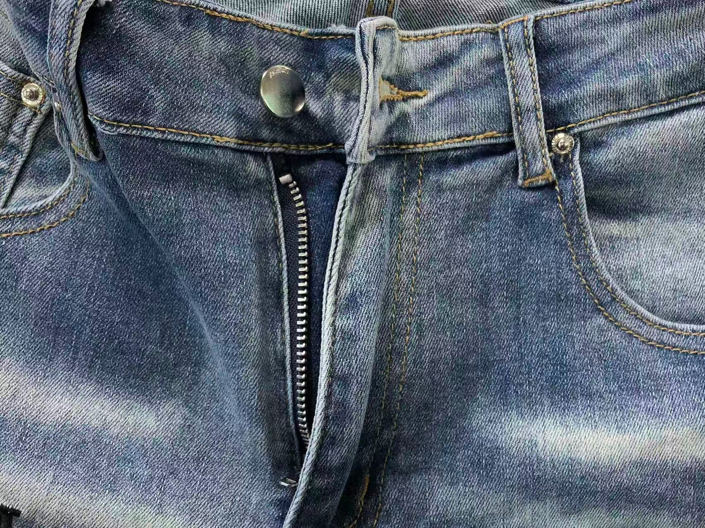 Calça AMIRI Palm Beach Ice Denim