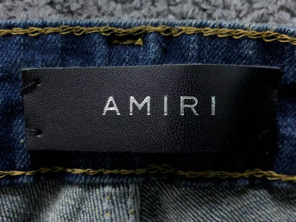 Calça AMIRI Vintage Logo Dark Denim