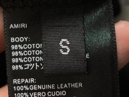 Camiseta AMIRI Script Logo Striped